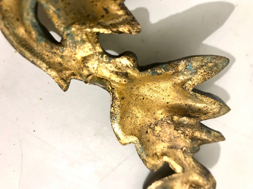 Gilt bronze Louis XVI quiver pediment /hunting /Diane