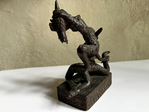 Rare Thai bronze statuette