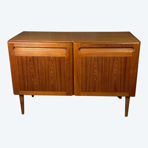 Enfilade-Möbel aus massivem Teakholz, gestempelt Made in Dänemark 70'S