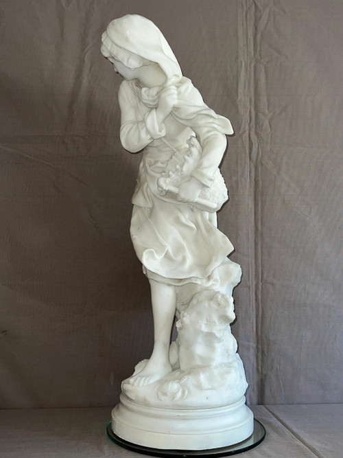 Very Fine Marble Mathurin Moreau (1822-1912)