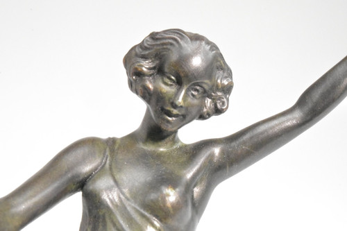 Statuette Esmeralda Fayral Pierre Le Faguays 1930