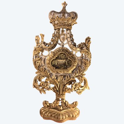 Monstrance Reliquaire De Sainte Lucide - XVIIIe