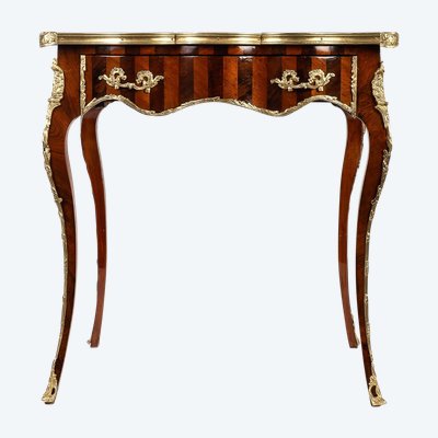 Table à écrire en Palissandre et Bois de Rose époque Napoléon III vers 1850-1870