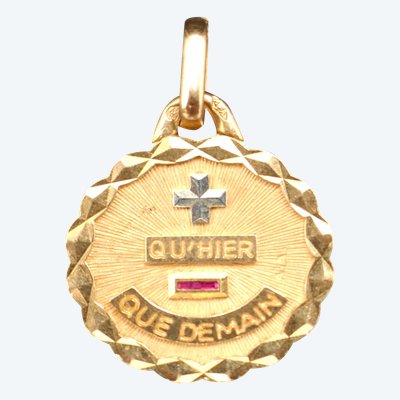 Augis Médaille d'Amour, 18-carat gold