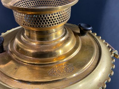 Grand samovar en bronze Moyen-Orient Asie Centrale