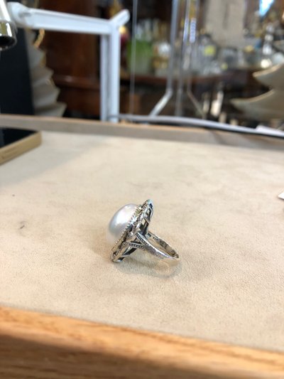 Mabé Pearl Ring