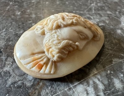 Antique shell cameo