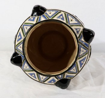  Vaso in ceramica smaltata, Cina - Seconda parte del XIX secolo