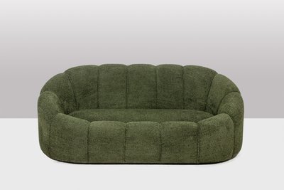 Sofa in bouclette fabric. Contemporary work. LS62011708D