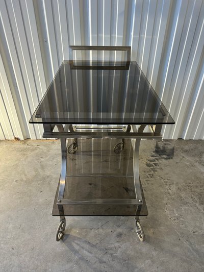 Rolling bar service attributed to JANSEN