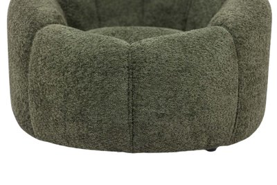 Pair of armchairs in bouclette fabric. Contemporary. LS62021908P