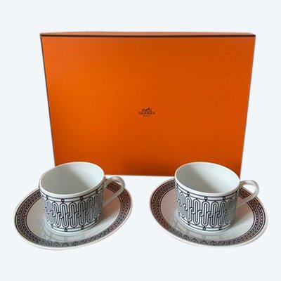 Hermès-Teetassenbox 