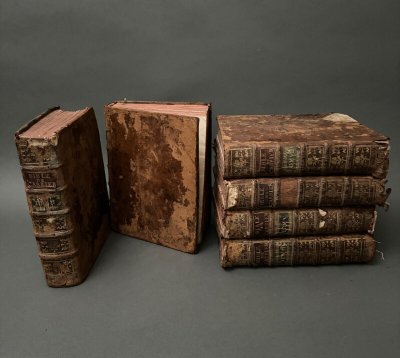 Books Holy Bible in Latin and French Paris 1767