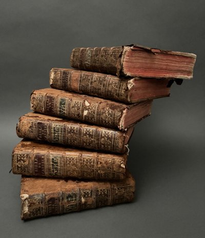 Books Holy Bible in Latin and French Paris 1767