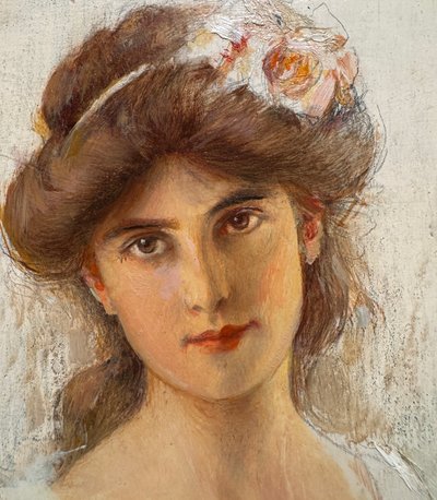 Albert Lynch (1860-1950) - Portrait of a Woman, Circa 1900