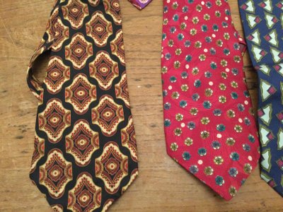 12 silk ties