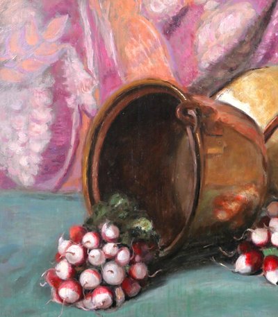 Constant STAN PEET 1888-1966 Still life with radishes, circa 1930-40