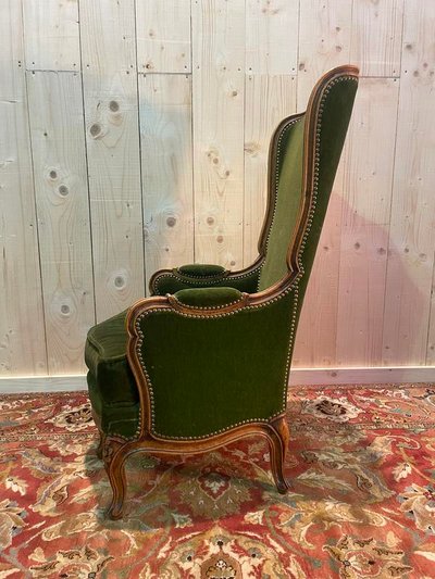 Armchair - Louis XV wing chair