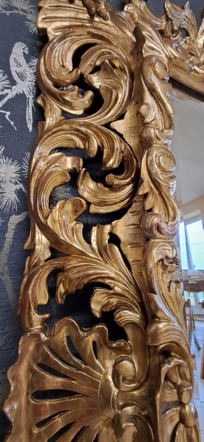 Italian Baroque XIX mirror 158 x 118