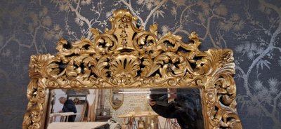 Italian Baroque XIX mirror 158 x 118