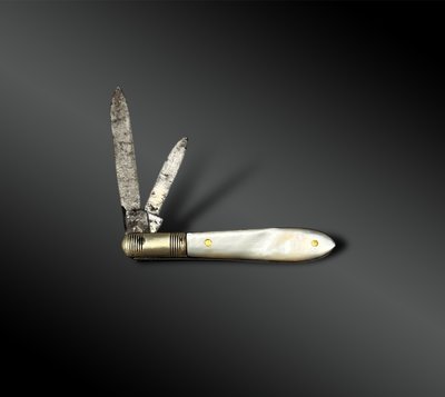 Multi-bladed ungarnished KNIFE - France - 20th century