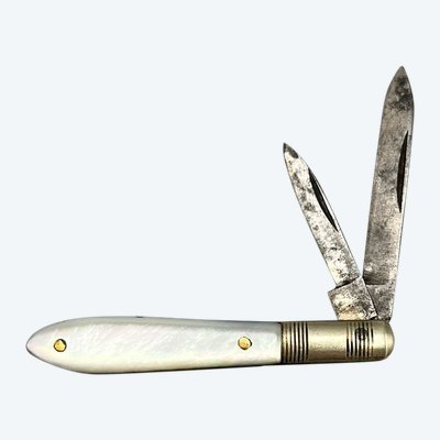 Multi-bladed ungarnished KNIFE - France - 20th century