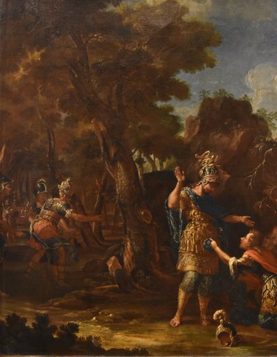 Alexander The Great Grants Clemency To The Persians, Francesco Fontebasso (venice 1709 -1769)