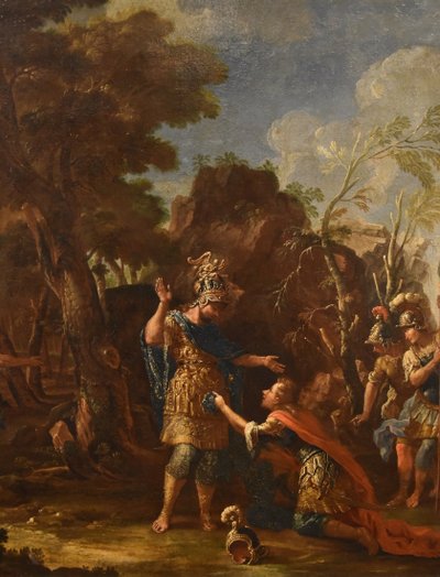 Alexander The Great Grants Clemency To The Persians, Francesco Fontebasso (venice 1709 -1769)