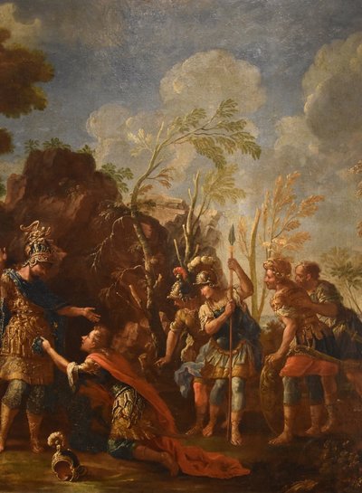 Alexander The Great Grants Clemency To The Persians, Francesco Fontebasso (venice 1709 -1769)