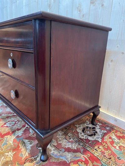 Commode basse - Meuble TV anglaise en acajou Cheppendeale