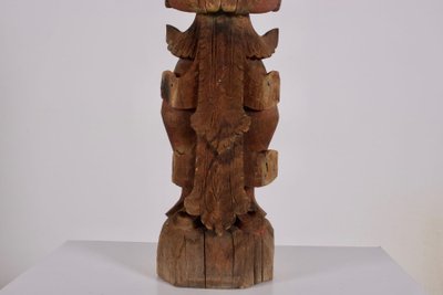 Wooden sculpture of a Burmese Nat