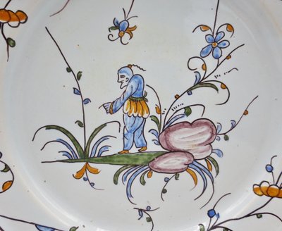 La Tronche plate, 18th century.