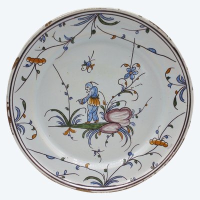 La Tronche plate, 18th century.