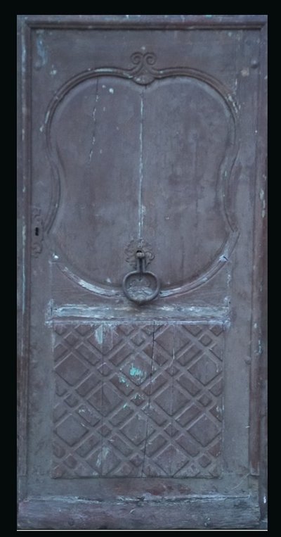 Antique door from the 18th century Woodwork