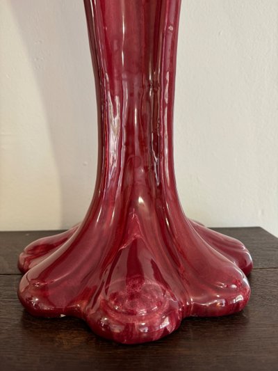 Large Art Nouveau vase attributed to Jérôme Massier