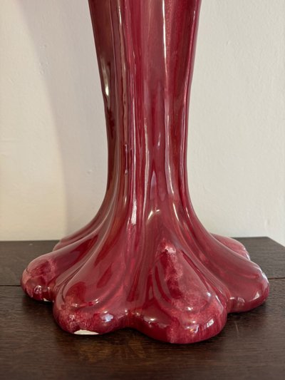 Large Art Nouveau vase attributed to Jérôme Massier