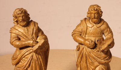 Pair Of Saint Mark In Walnut - 16th Century - Venice