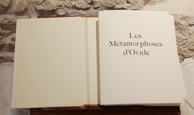 Book 'Les Métamorphoses d'Ovide' illustrations Picasso éditions Skira circa 1970