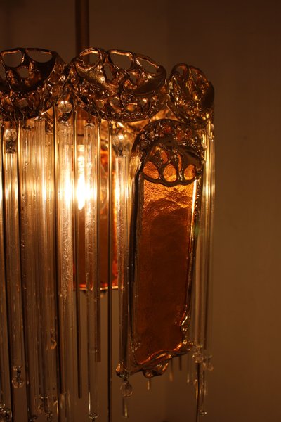 Art Nouveau chandelier by Hector Guimard