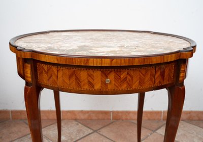 Antique 19th century French coffee table.