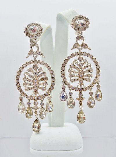 Girandole earrings.