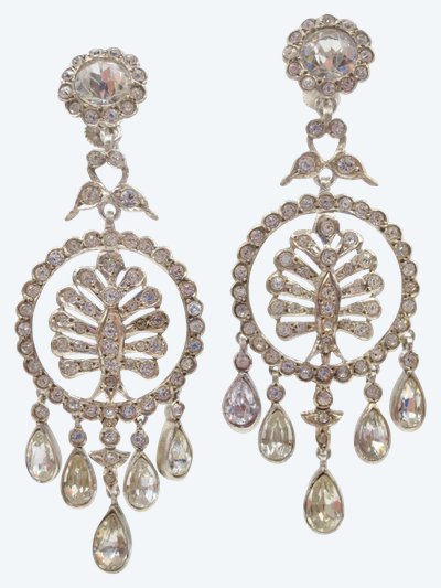 Girandole earrings.