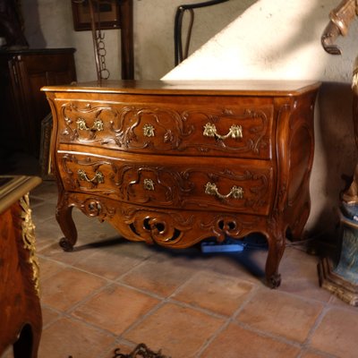 Nîmes chest of drawers with curved uprights