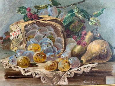 André Viau "Nature Morte Aux Fruits