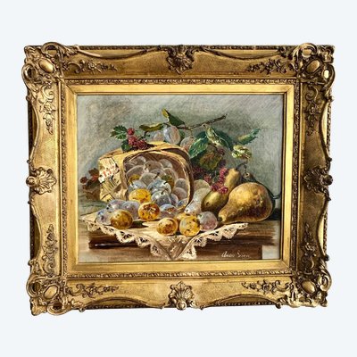 André Viau "Nature Morte Aux Fruits