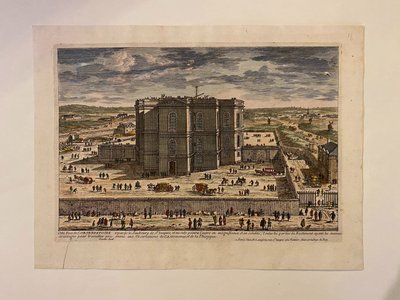  L'Observatoire de Paris ,Gabriel Perelle, Engraving, About 1672