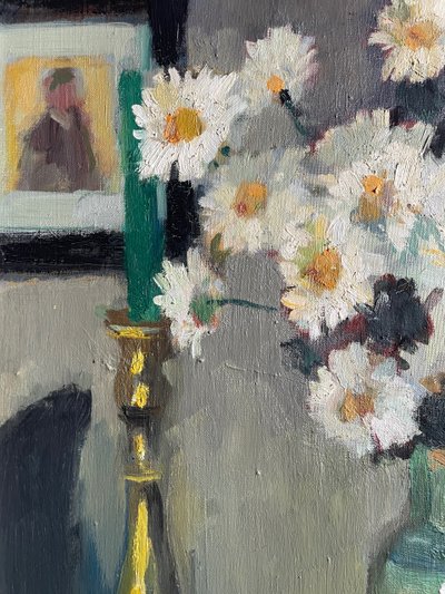 Bouquet of daisies - impressionist still life