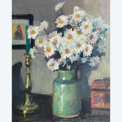 Bouquet of daisies - impressionist still life