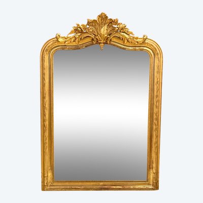 Louis Philippe mirror with pediment Ref. 594/ 87x129