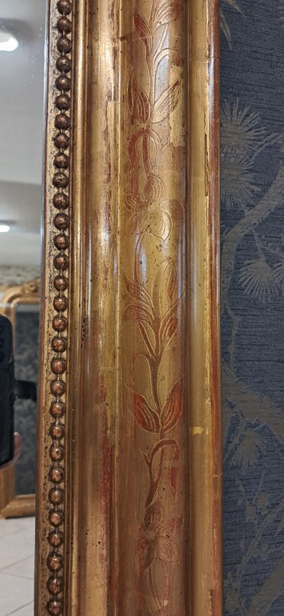 Specchio Louis Philippe Fronton 150 x 87,5